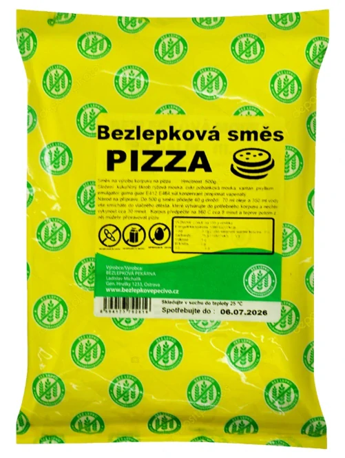 Bezlepková směs pizza 500g