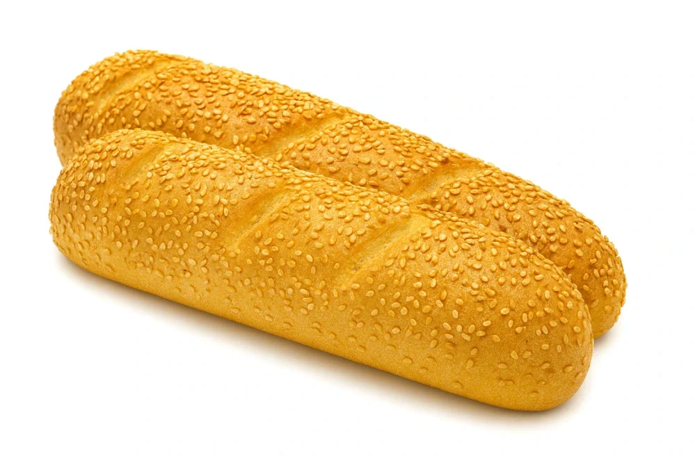 Bezlepkové bagety sezamové 2 kusy