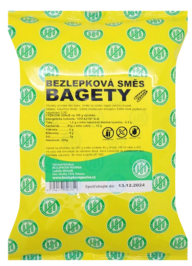 Bezlepková směs BAGETY 500g