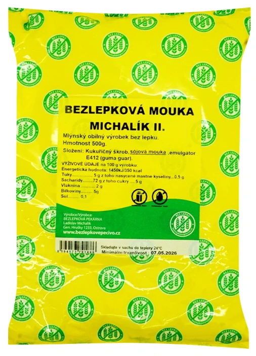 Bezlepková mouka MICHALÍK II - 500g