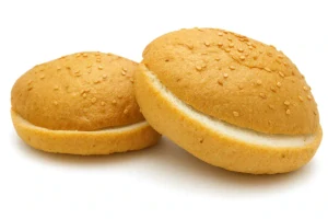 Bezlepkové hamburgerové housky 2ks  